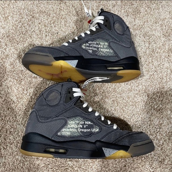 Off-white x Air Jordan 5 Retro SP ‘Muslin - Picture 1 of 5